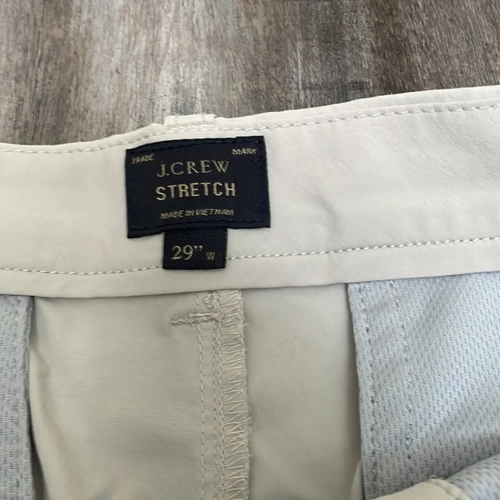 J. Crew stretch chino shorts khaki